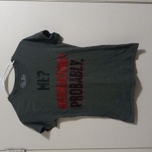 Take That Dark Green Overreacting Graphic Tshirt!